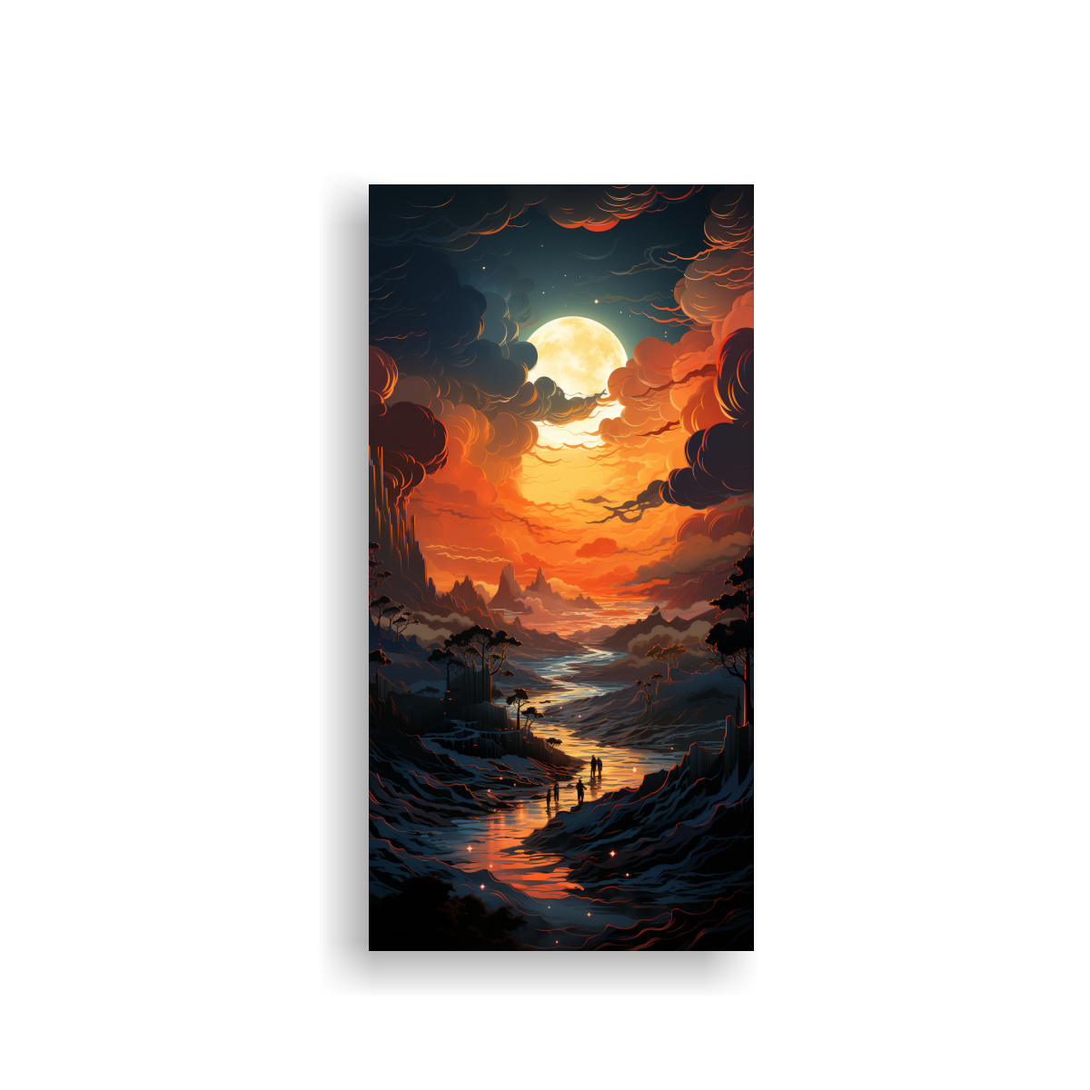 paisajes-abstractos-surrealistas-estilo-plano-con-tonos-naturales-de-arte-en-p-xeles