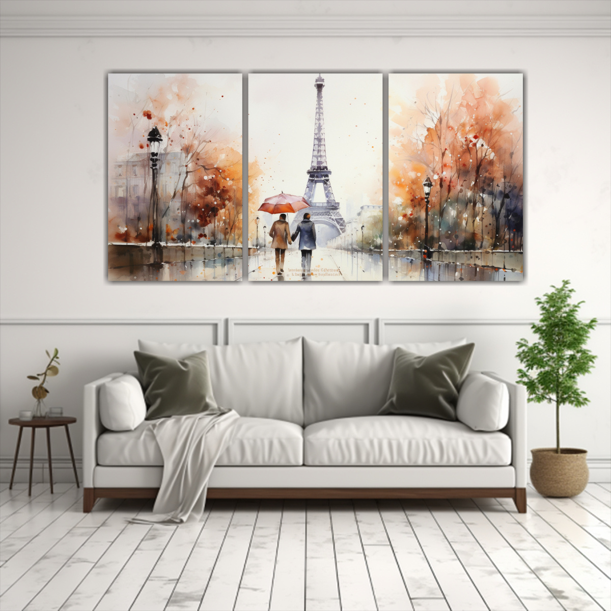 pareja-joven-caminando-frente-a-la-torre-eiffel-cuadro-decorativo-de-arte-de-pared-1