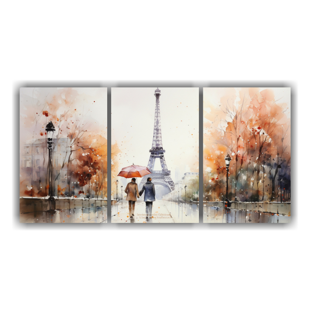 pareja-joven-caminando-frente-a-la-torre-eiffel-cuadro-decorativo-de-arte-de-pared
