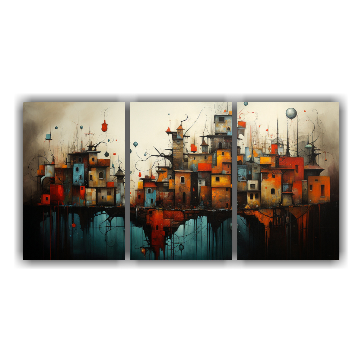 pintura-abstracta-arm-nica-ciudad-en-colores-c-lidos-