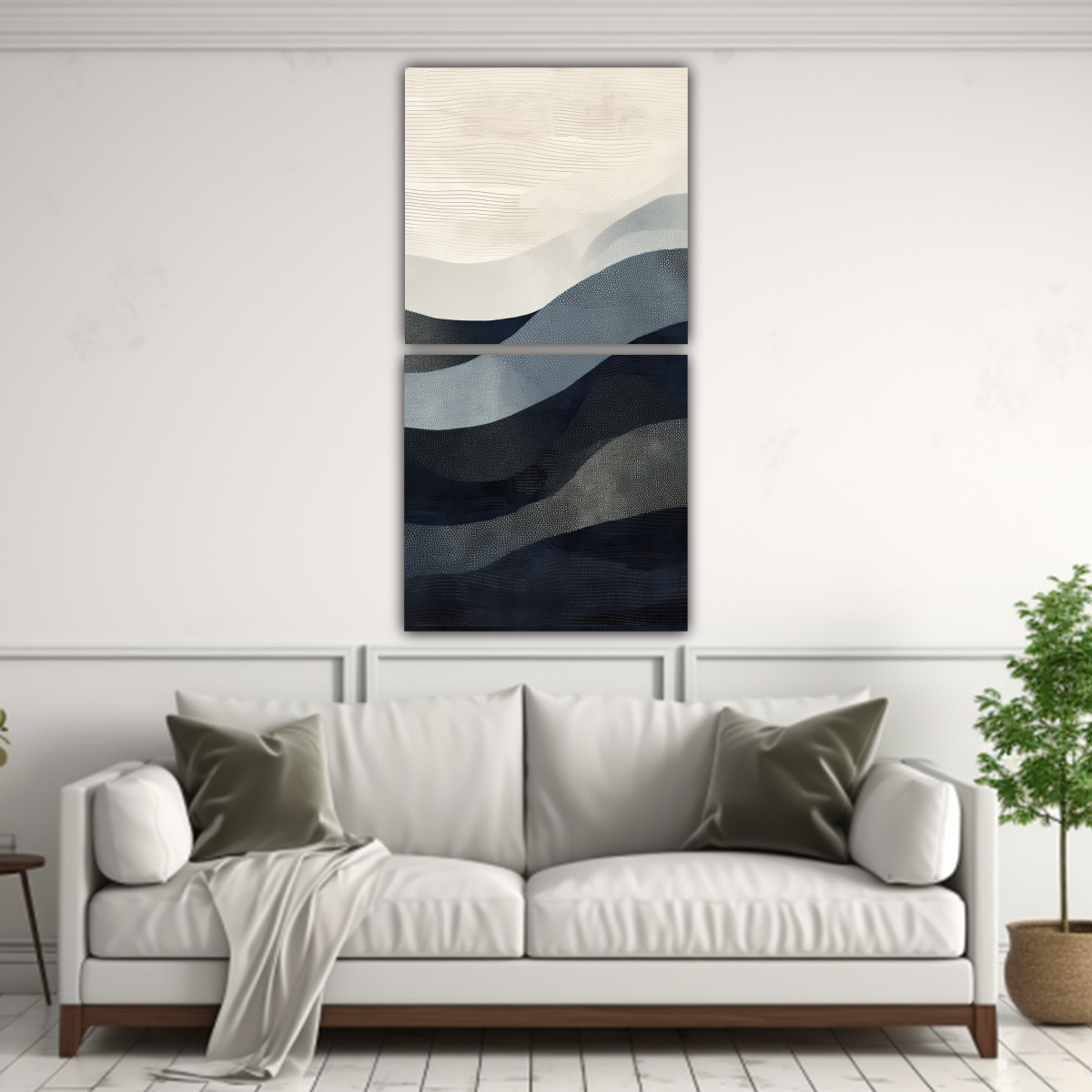 pintura-abstracta-azul-y-gris-sobre-lienzo-blanco-de-movimiento-pop-art-1