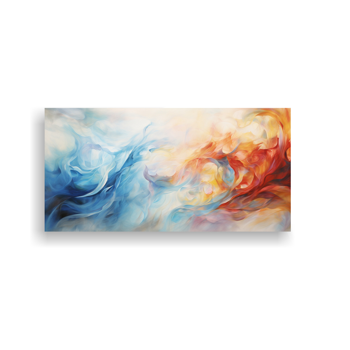 pintura-abstracta-baile-de-fuego-y-hielo-en-lienzo-de-tela