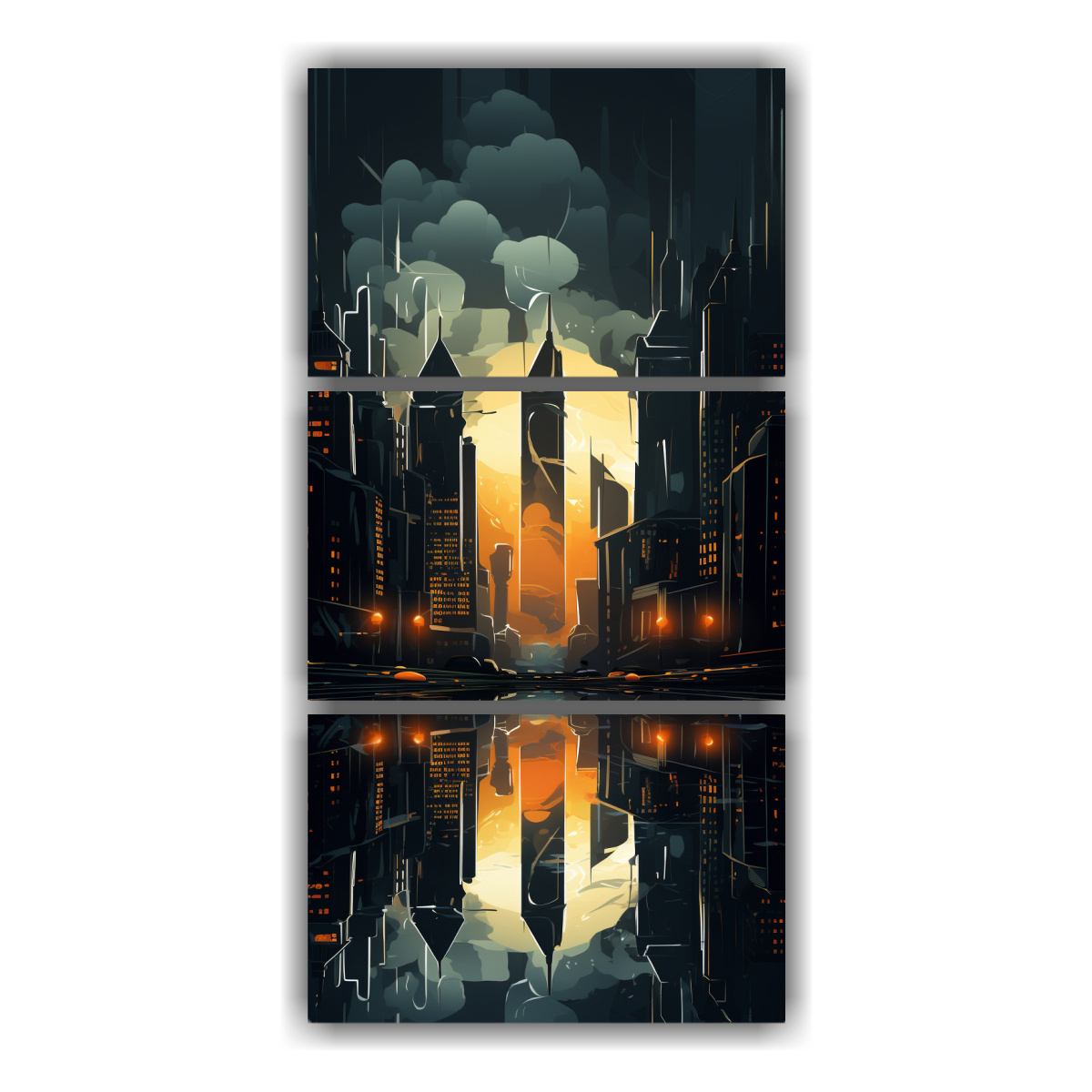 pintura-abstracta-ciudad-nocturna-para-decoraci-n-de-pared