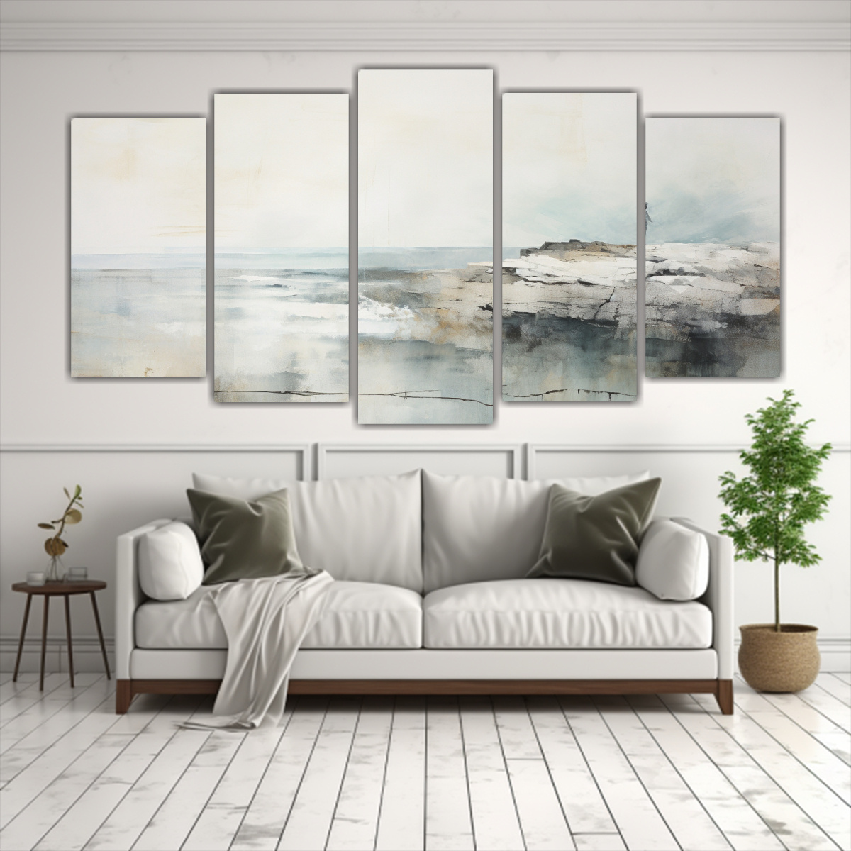 pintura-abstracta-con-detalles-en-blanco-turquesa-y-plata-1