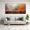 pintura-abstracta-con-finas-l-neas-en-tonos-tierra-y-texturas-rugosas-en-tres-telas-1