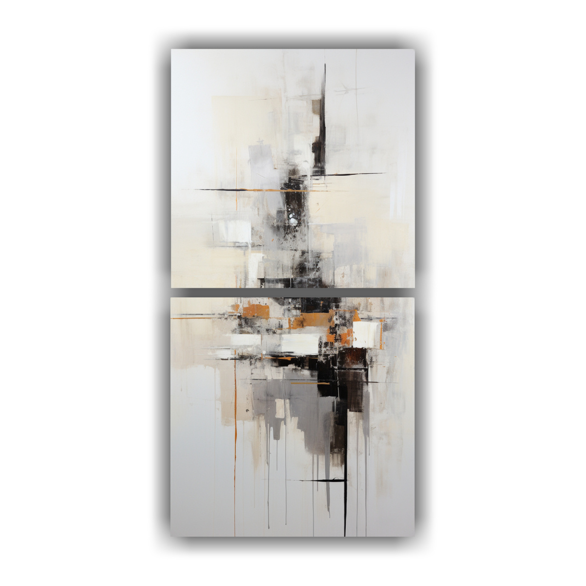 pintura-abstracta-de-barco-en-blanco-y-negro-en-bastidor-hermoso-decoraciones-de-dos-telas-en-bastidor-luminoso