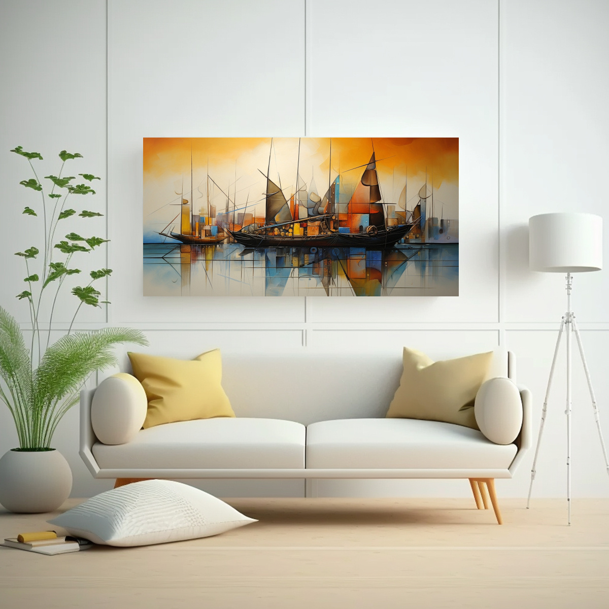 pintura-abstracta-de-barcos-en-lienzo-cl-sico-1