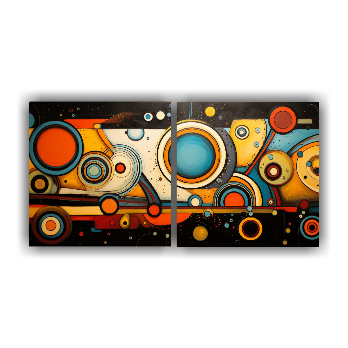 pintura-abstracta-de-c-rculos-sim-tricos-para-decorar