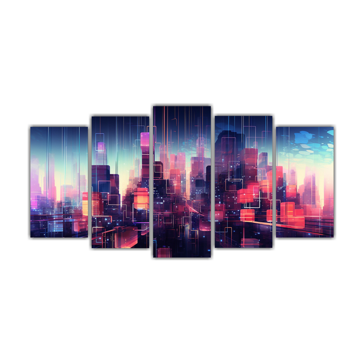 pintura-abstracta-de-ciudad-cibern-tica-en-un-pol-ptico-moderno