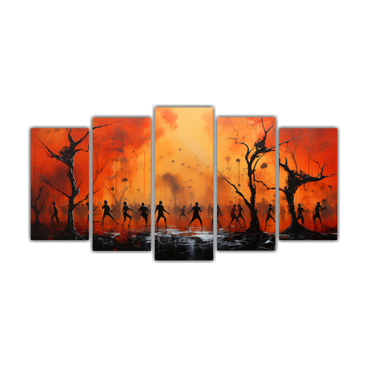 pintura-abstracta-de-composici-n-profunda-en-amarillo-y-rojo-y-negro