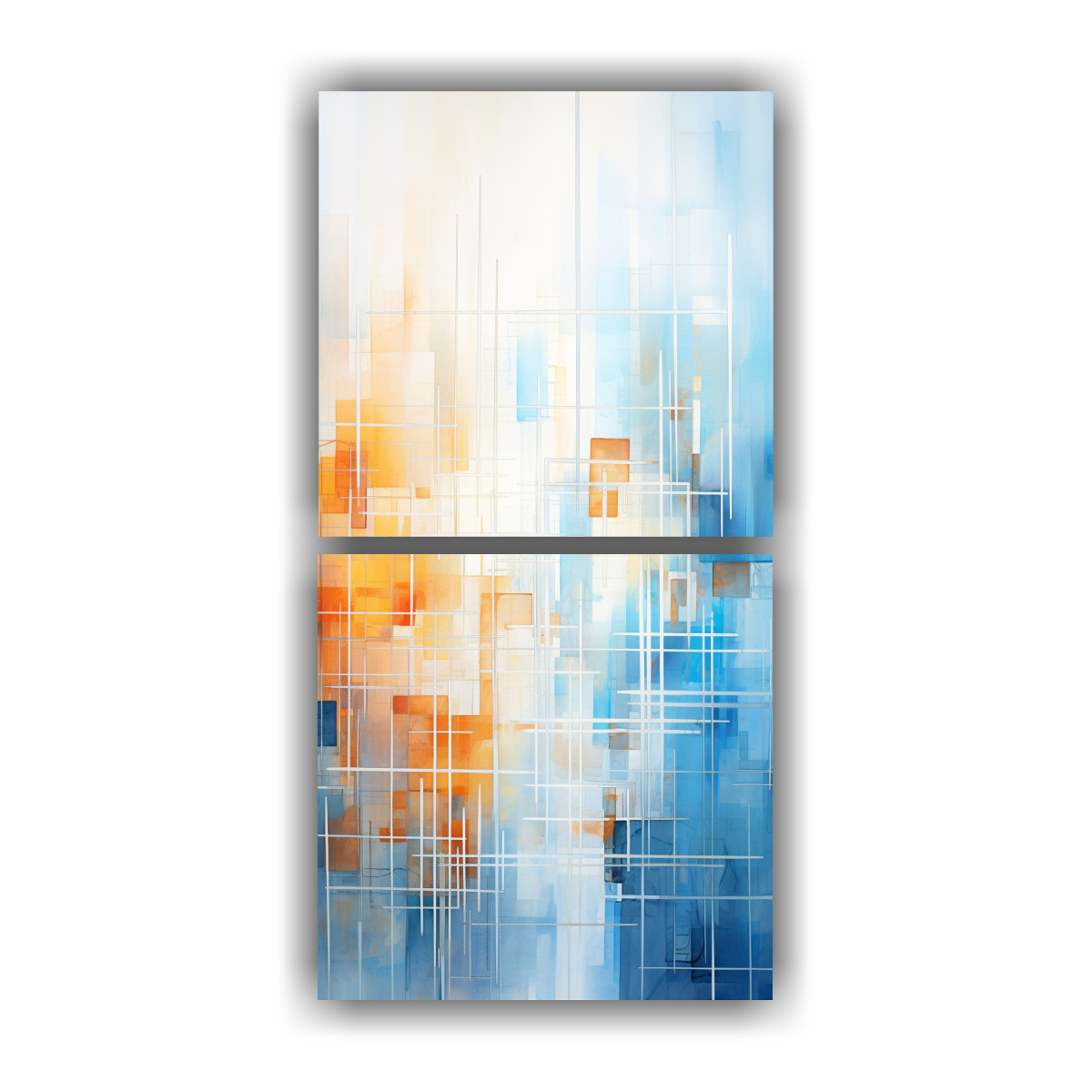 pintura-abstracta-de-escena-urbana-en-tela