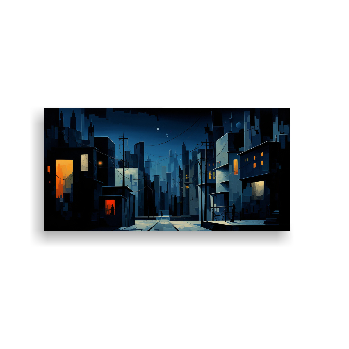 pintura-abstracta-de-escena-urbana-nocturna-en-canva-fotograf-a-creatividad