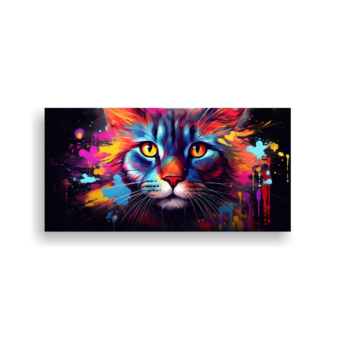 pintura-abstracta-de-gato-multicolor-con-detalles-intrincados