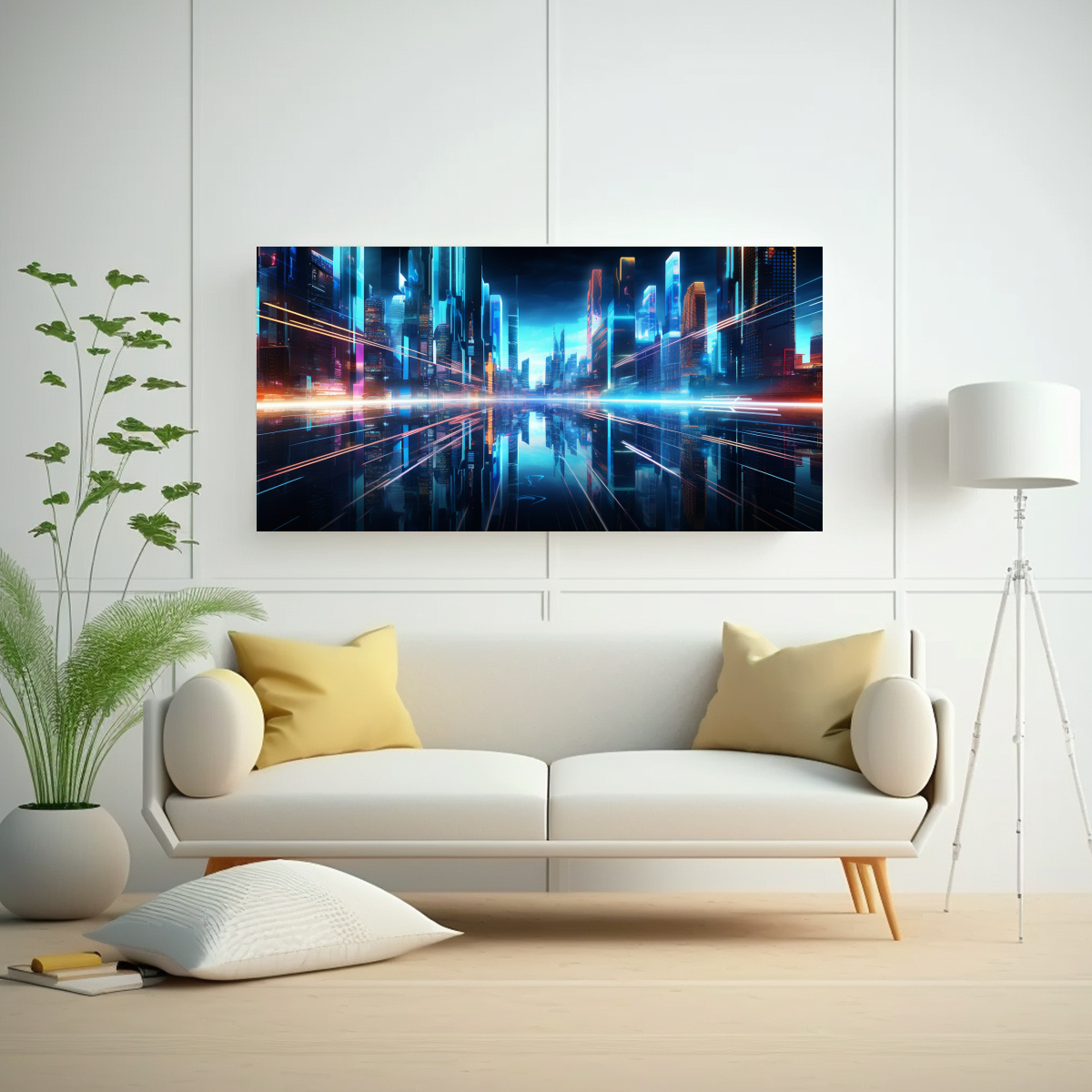 pintura-abstracta-de-metr-polis-futurista-en-sal-n-1