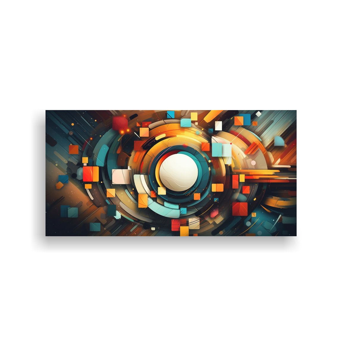 pintura-abstracta-de-pared-imagen-visual-rica