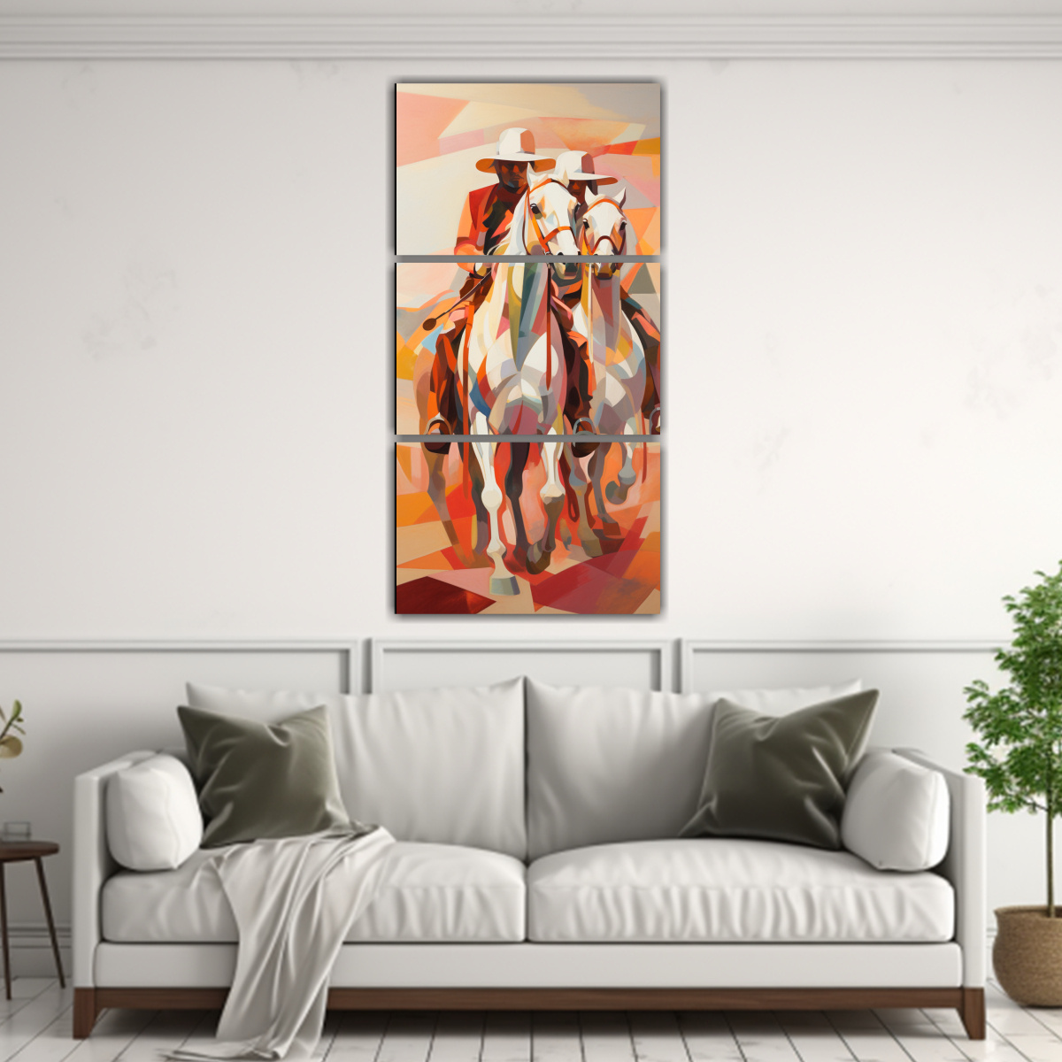pintura-abstracta-de-personas-a-caballo-en-la-distancia-1