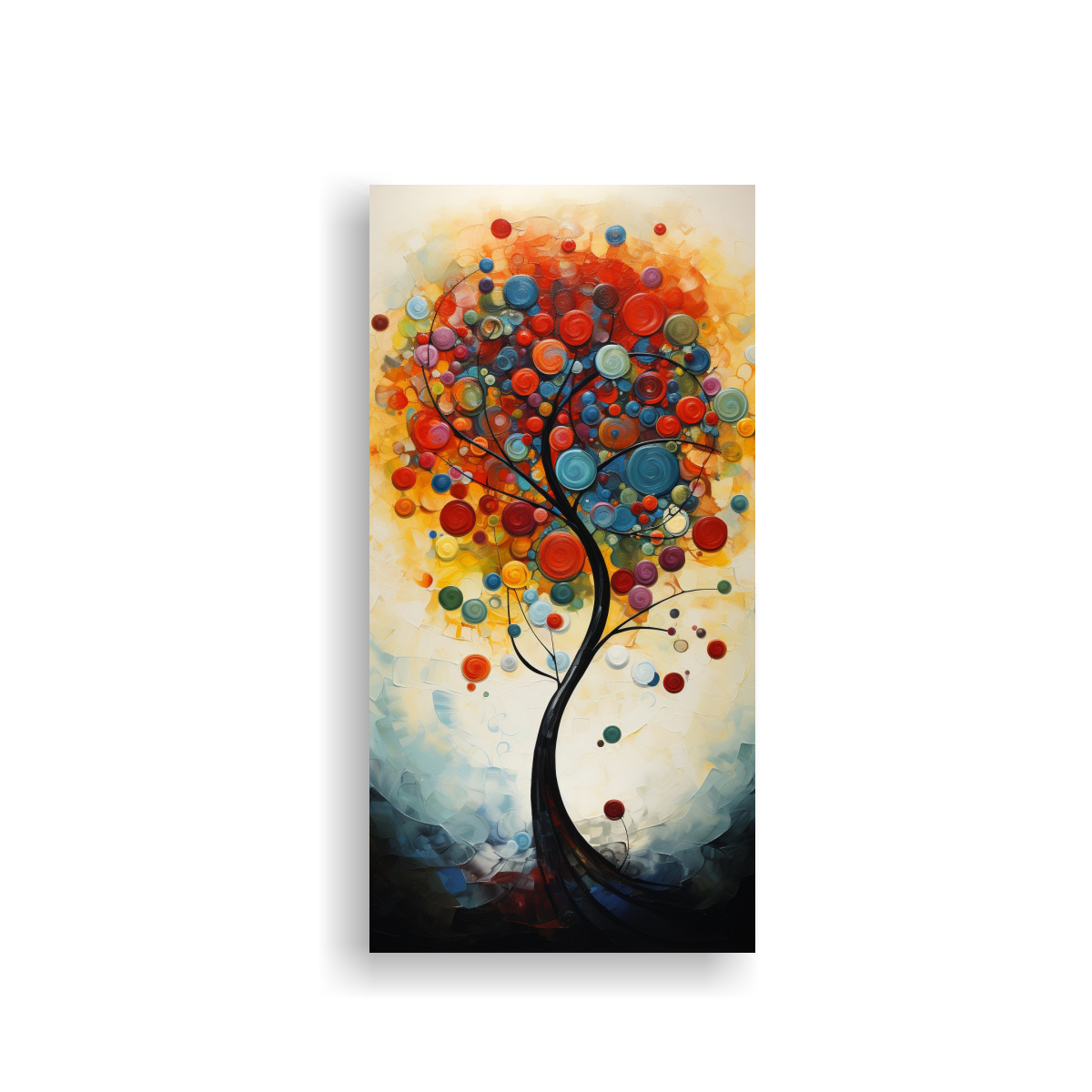 pintura-abstracta-de-rbol-cuadro-de-poder-en-arte-de-pared-