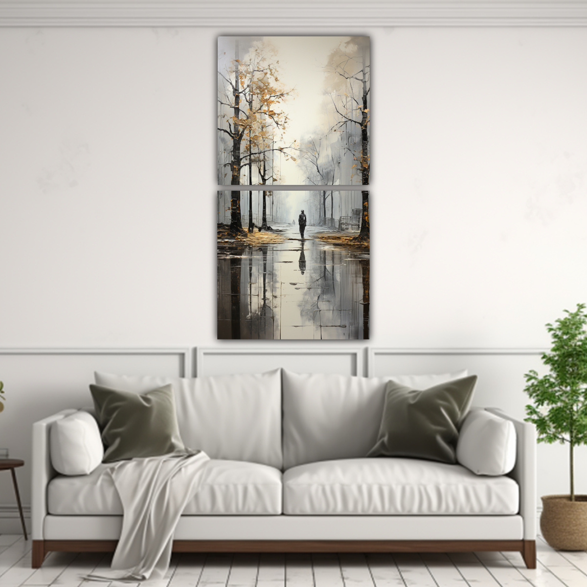 pintura-abstracta-de-rboles-en-plata-y-blanco-sim-trica-1