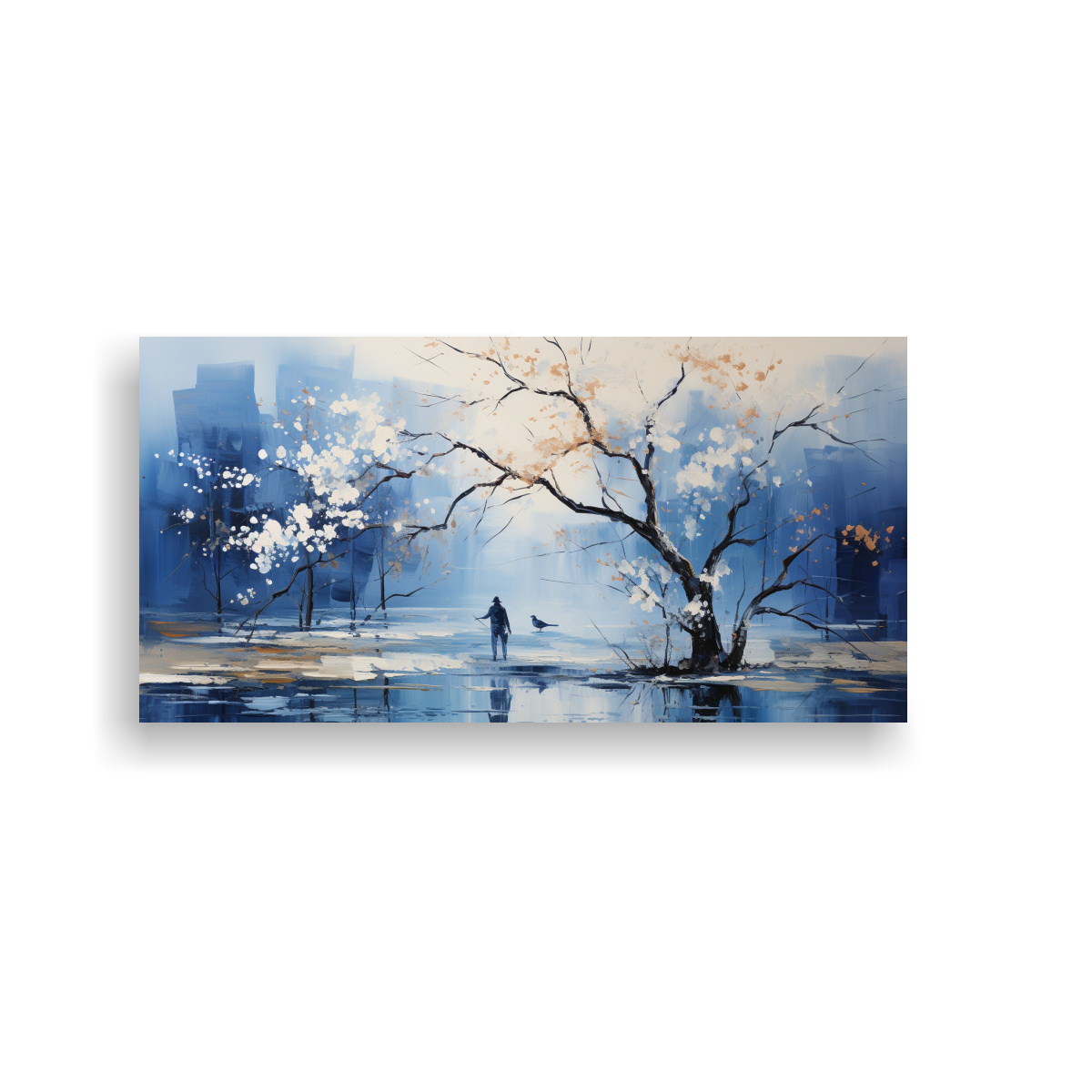 pintura-abstracta-de-rboles-en-plata-y-blanco-sobre-lienzo