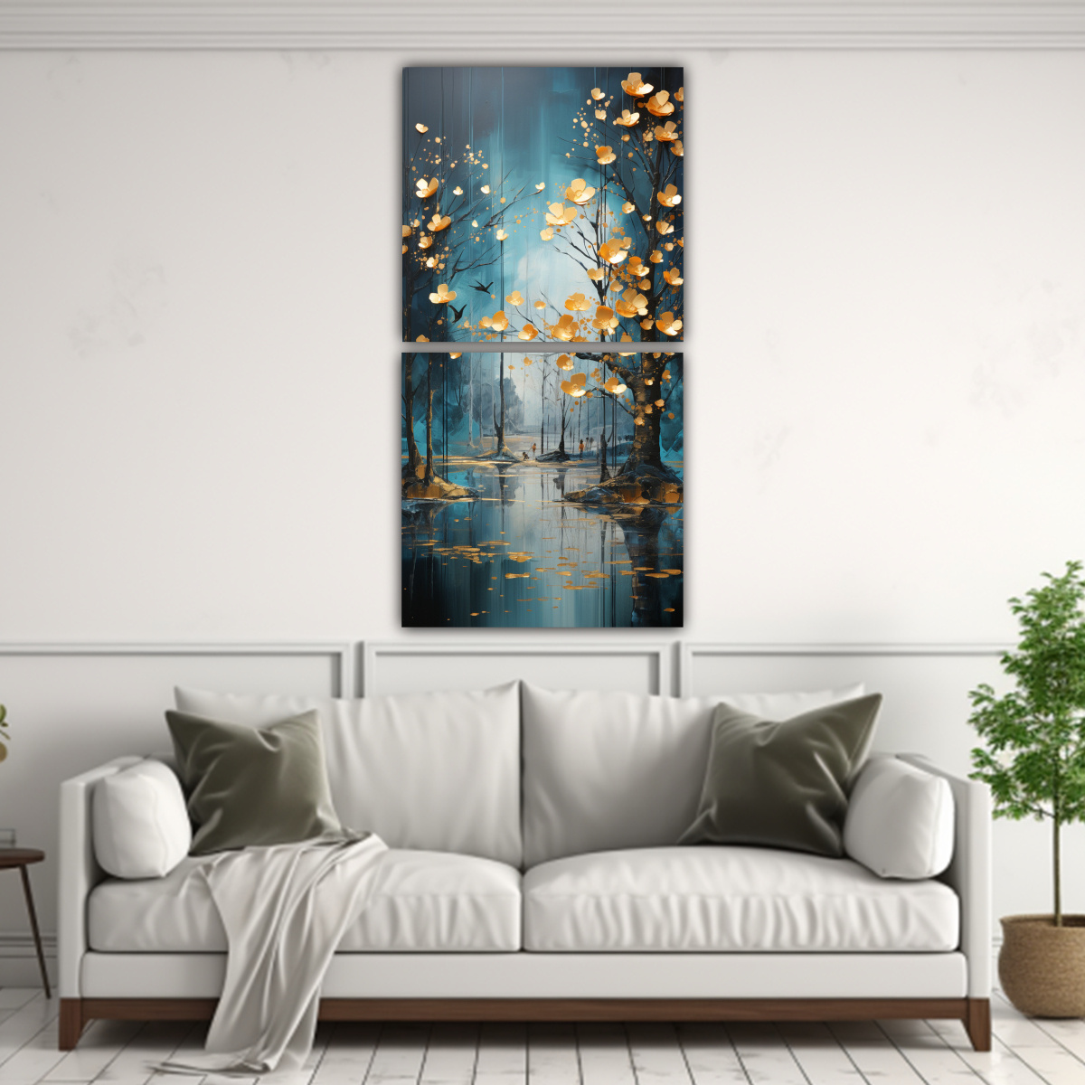 pintura-abstracta-de-rboles-en-plata-y-oro-con-finas-l-neas-set-2-art-de-pared-1