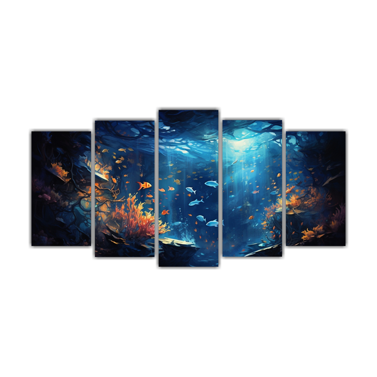 pintura-abstracta-de-tela-con-intensidad-de-dibujo-en-tonos-azules-del-oc-ano-profundo