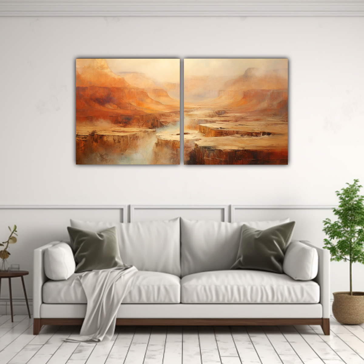 pintura-abstracta-de-tonos-terrosos-y-texturas-rugosas-para-decorar-cocinas-1