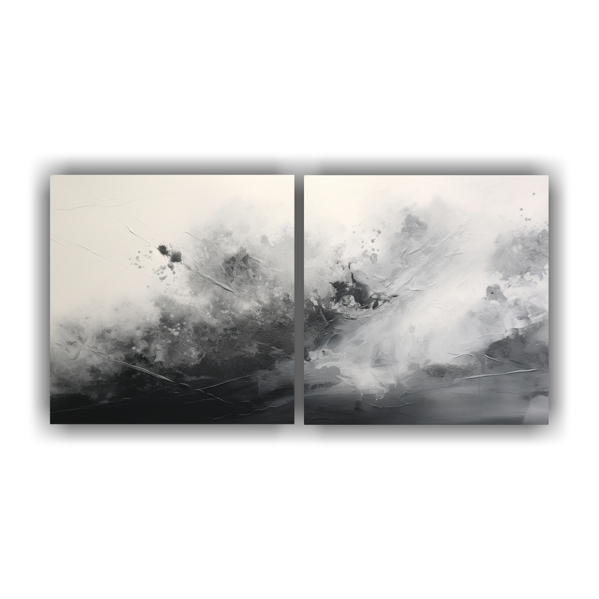 pintura-abstracta-diptico-sobre-cambio-clim-tico