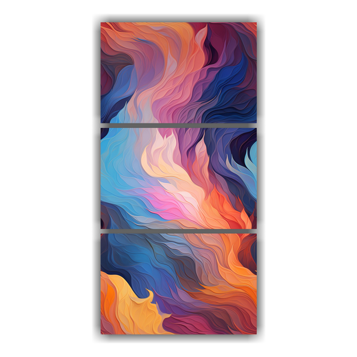 pintura-abstracta-en-bastidor-con-dise-o-de-estrellas-tres-telas