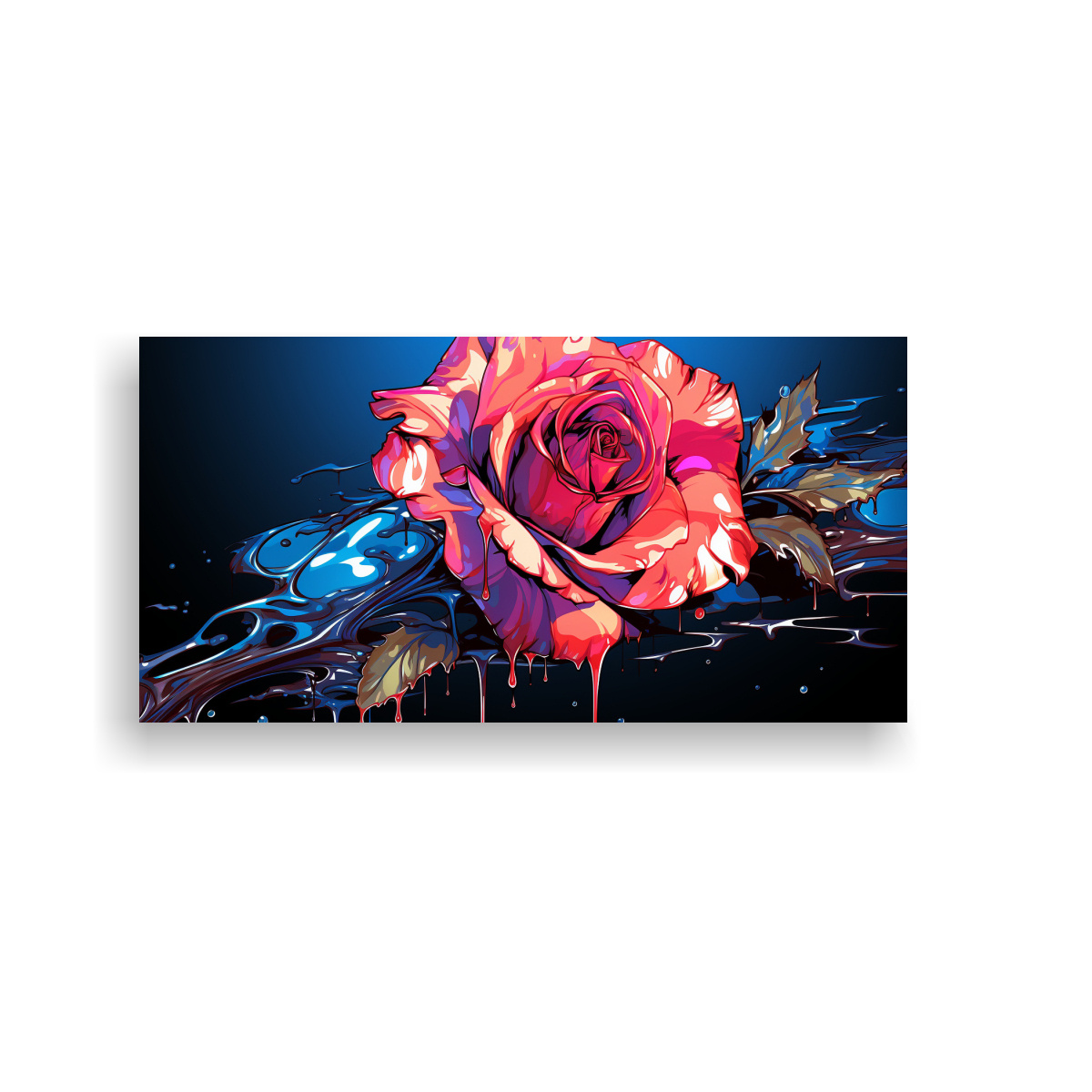 pintura-abstracta-en-lienzo-de-alegr-a-bastidor-con-tela-melanc-lica-de-colores-cian-oscuro-y-rosa