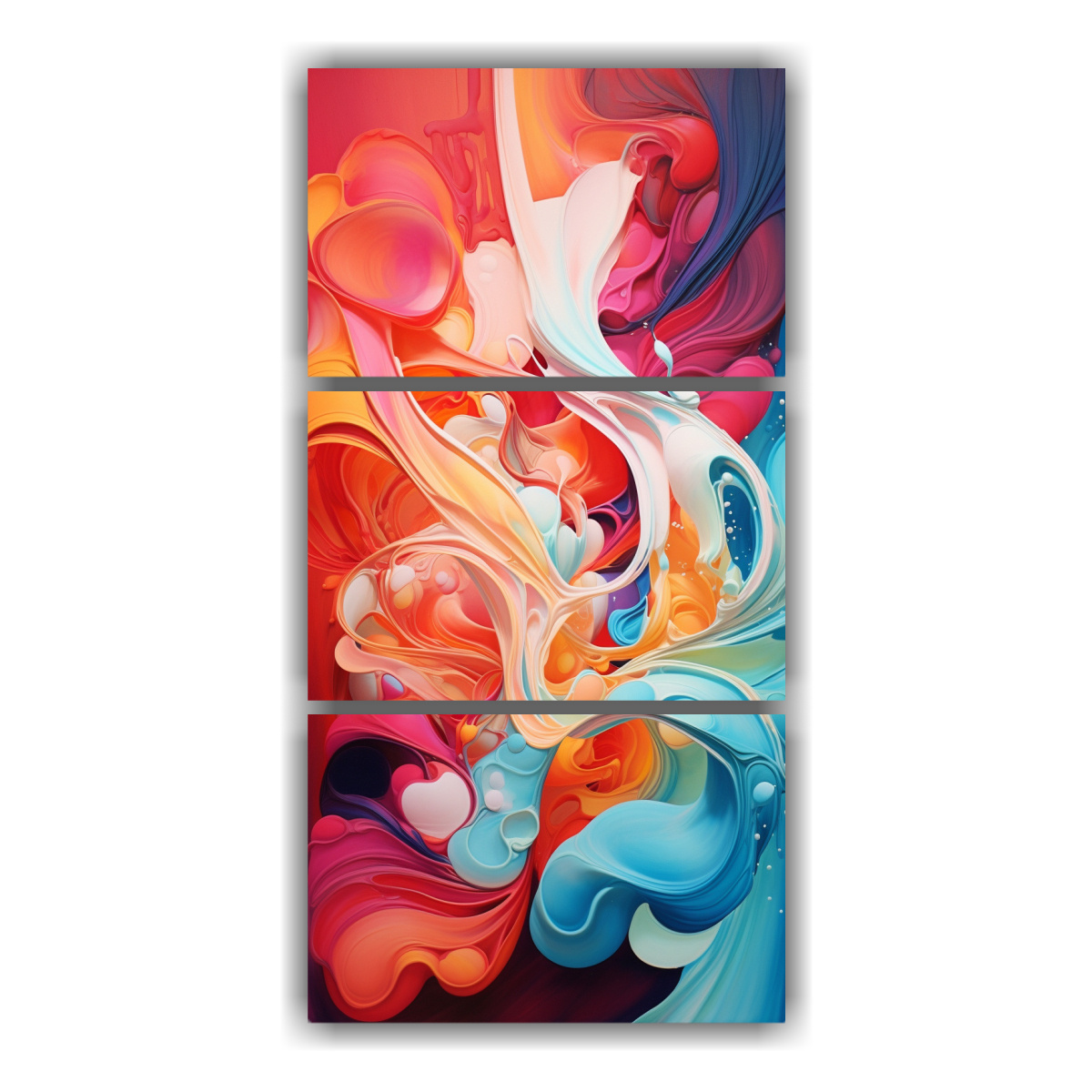 pintura-abstracta-en-tres-lienzos-de-colores-para-cuarto