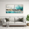 pintura-abstracta-en-turquesa-verde-azulado-y-plata-de-set-2-cuadro-abstracci-n-exclusivo-1