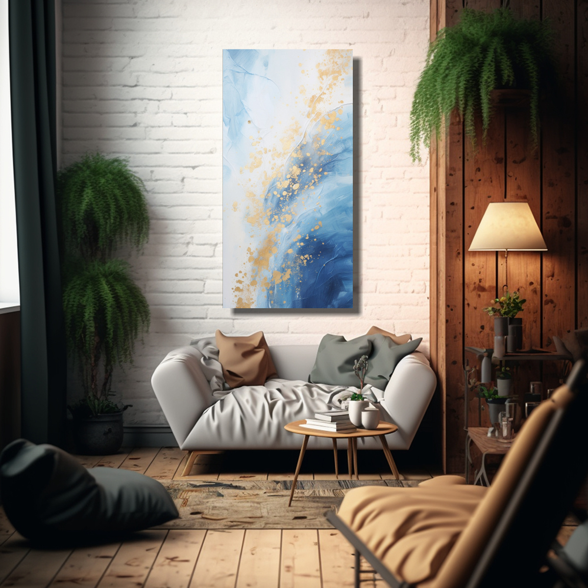 pintura-abstracta-estilo-azul-blanco-decoraci-n-de-pared-1