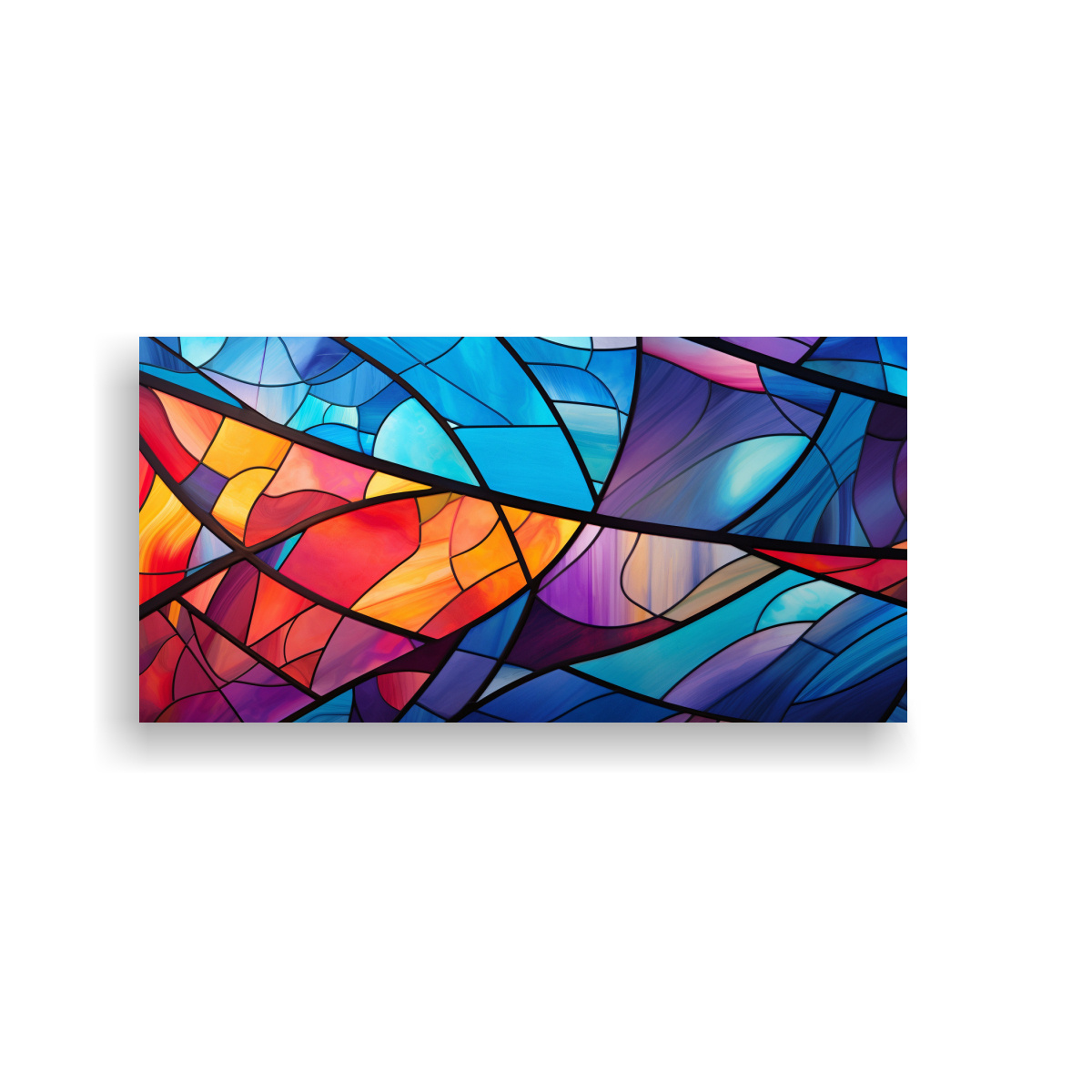 pintura-abstracta-estilo-vitral-para-decorar-el-hogar