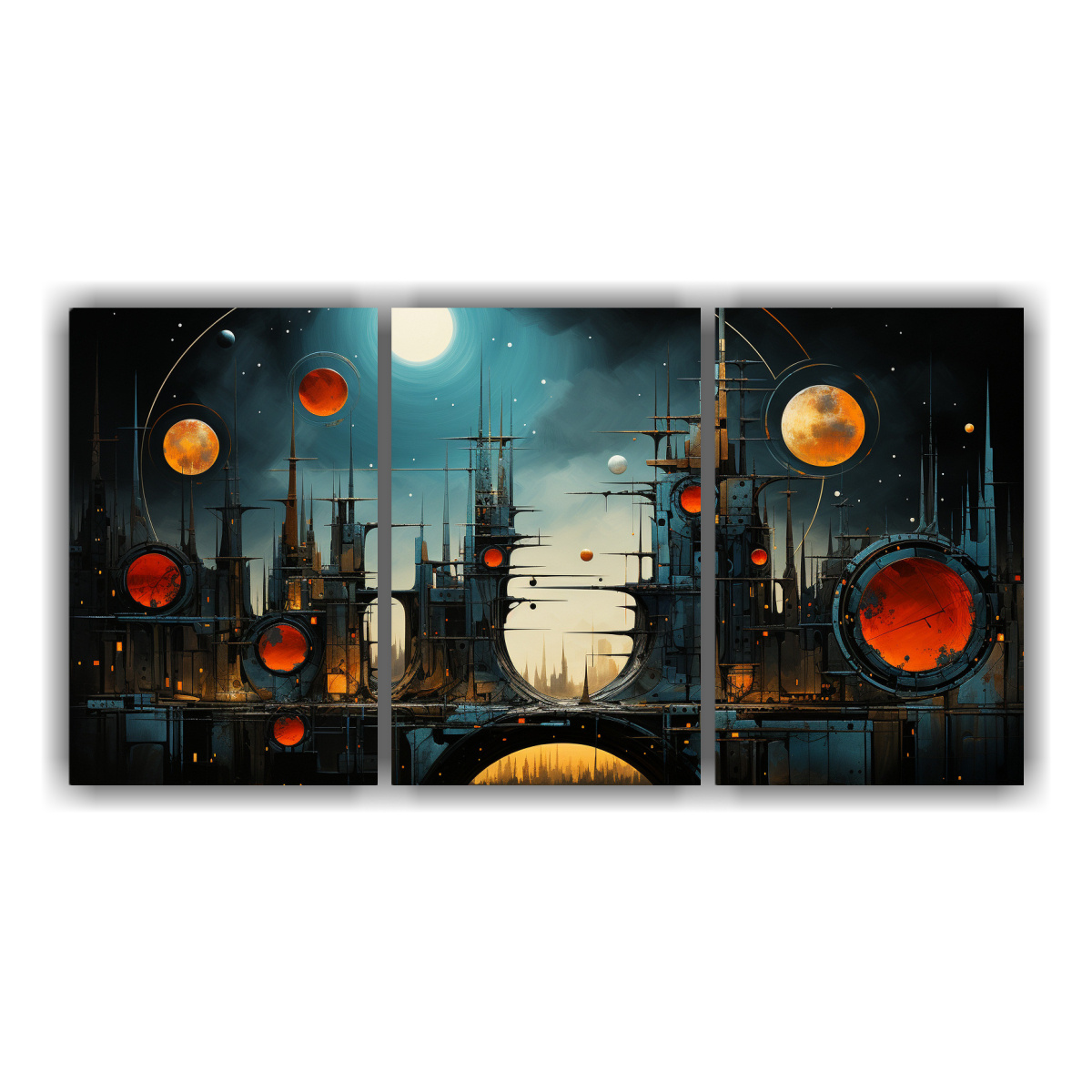 pintura-abstracta-futurista-en-lienzo-de-colores-vivos