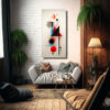 pintura-abstracta-geom-trica-arte-patron-intenso-para-comedor-1