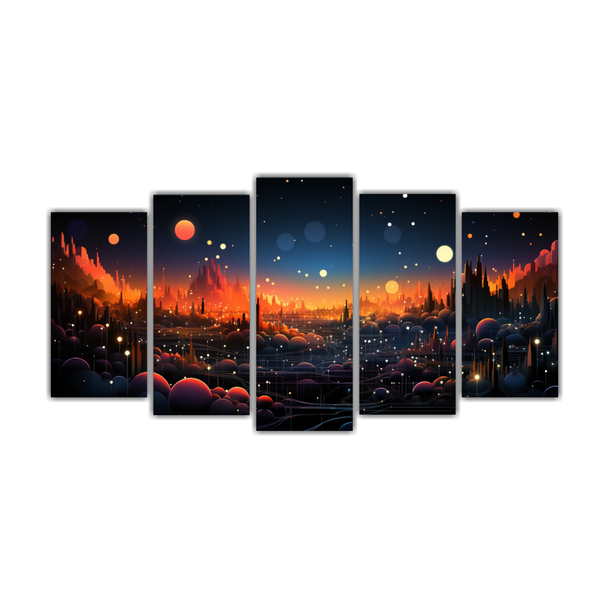 pintura-abstracta-geom-trica-colorida-sobre-lienzo