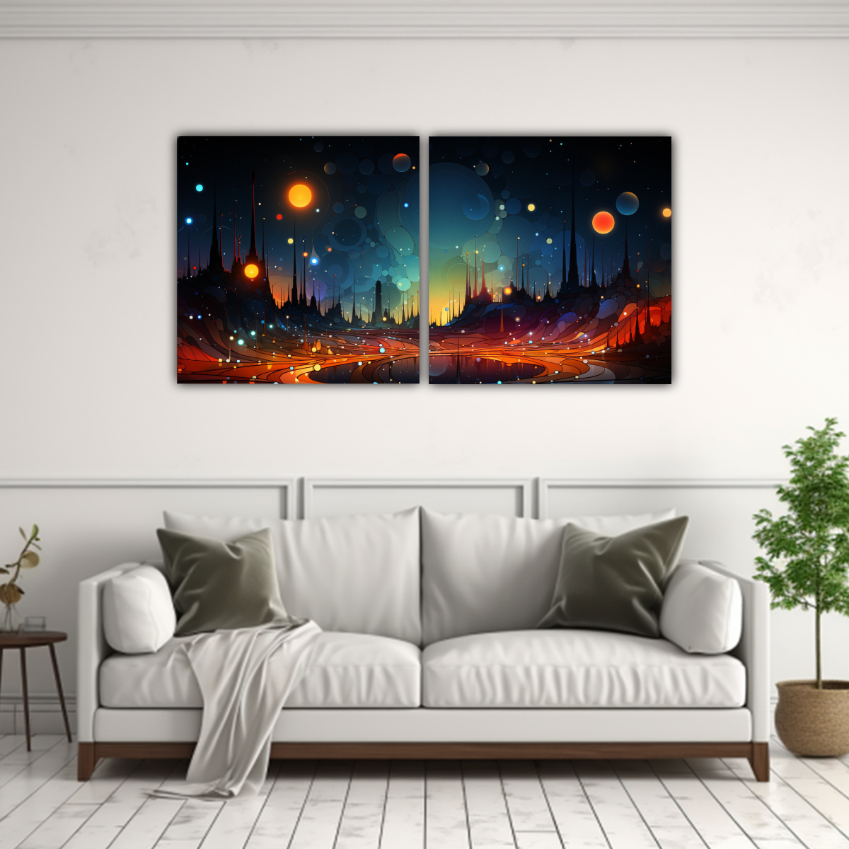 pintura-abstracta-geom-trica-en-negro-con-reflejo-a-dos-telas-1-1