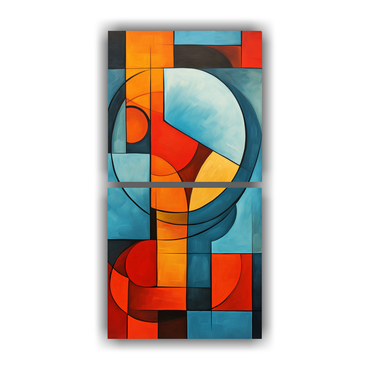 pintura-abstracta-inspirada-en-el-movimiento-cubista-set-2-artes-decorativo-textura