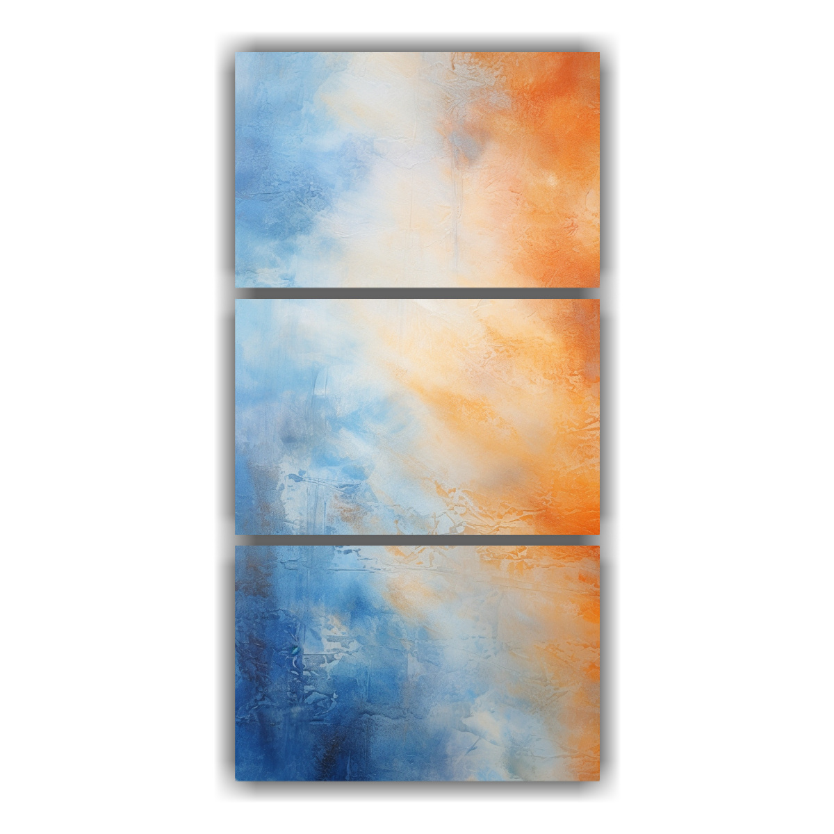 pintura-abstracta-monocromo-naranja-y-azul-tres-artes-abstracci-n