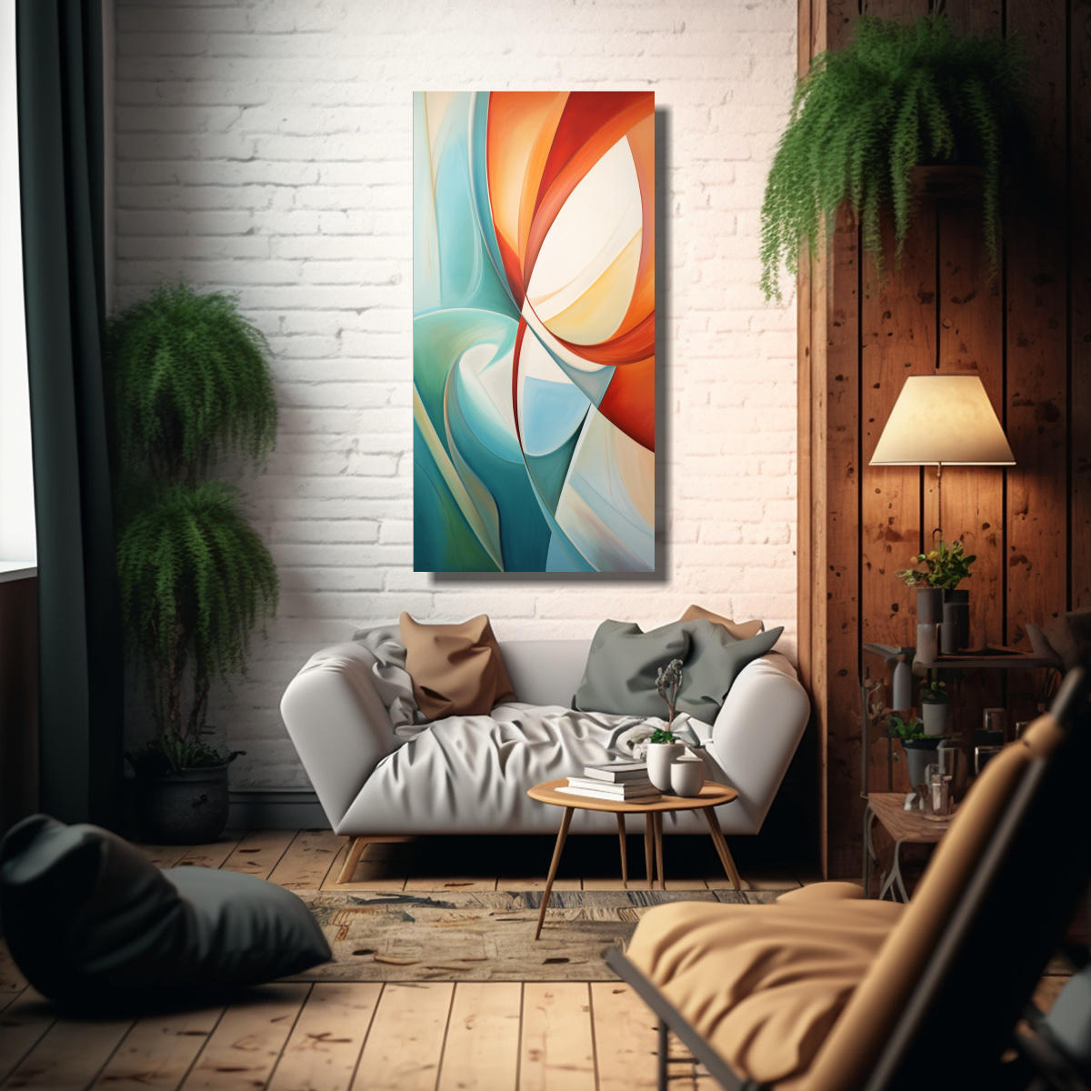 pintura-abstracta-para-cocina-en-cuadro-de-playa-1