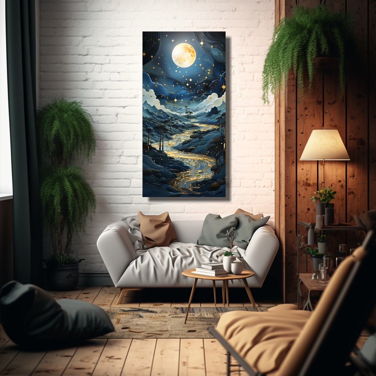 pintura-abstracta-perspectiva-luna-cerca-de-las-monta-as-con-estrellas-1