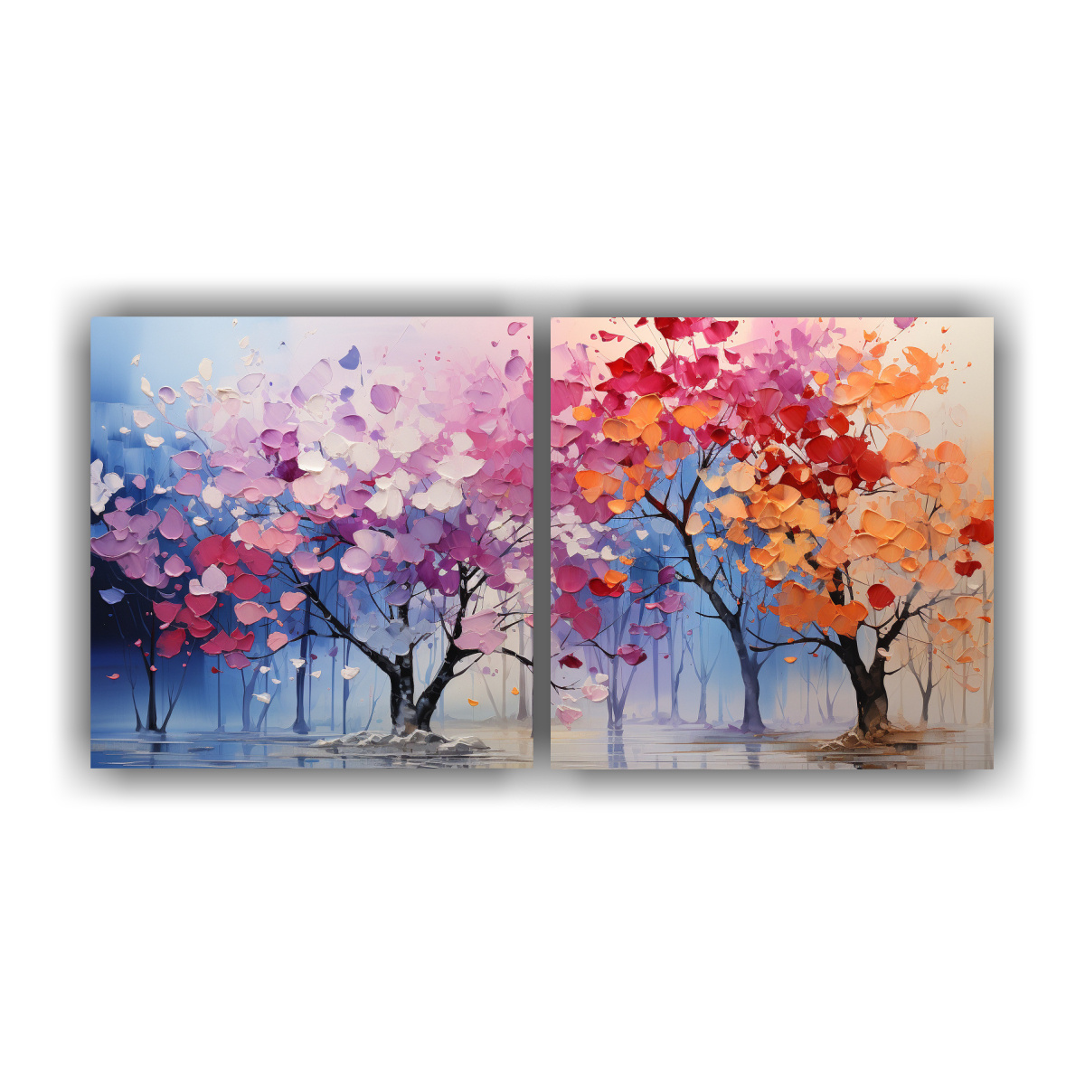 pintura-abstracta-rectangular-de-rboles-en-plata-y-blanco-sobre-lienzo-set-de-2-telas-en-bastidor-para-decoraci-n