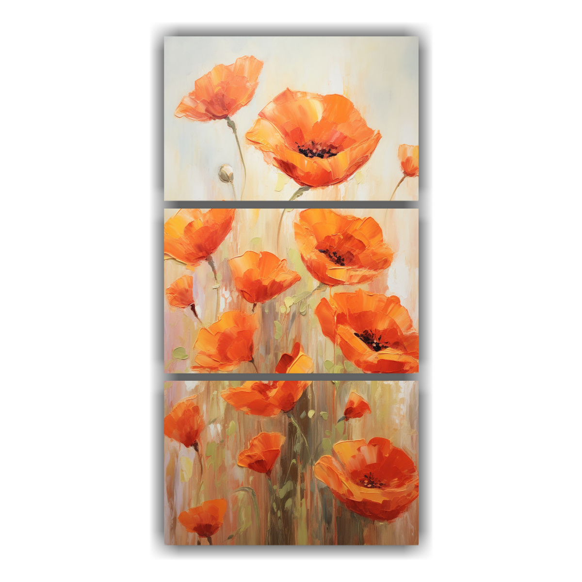 pintura-al-leo-de-amapolas-en-bastidor-estilo-intenso