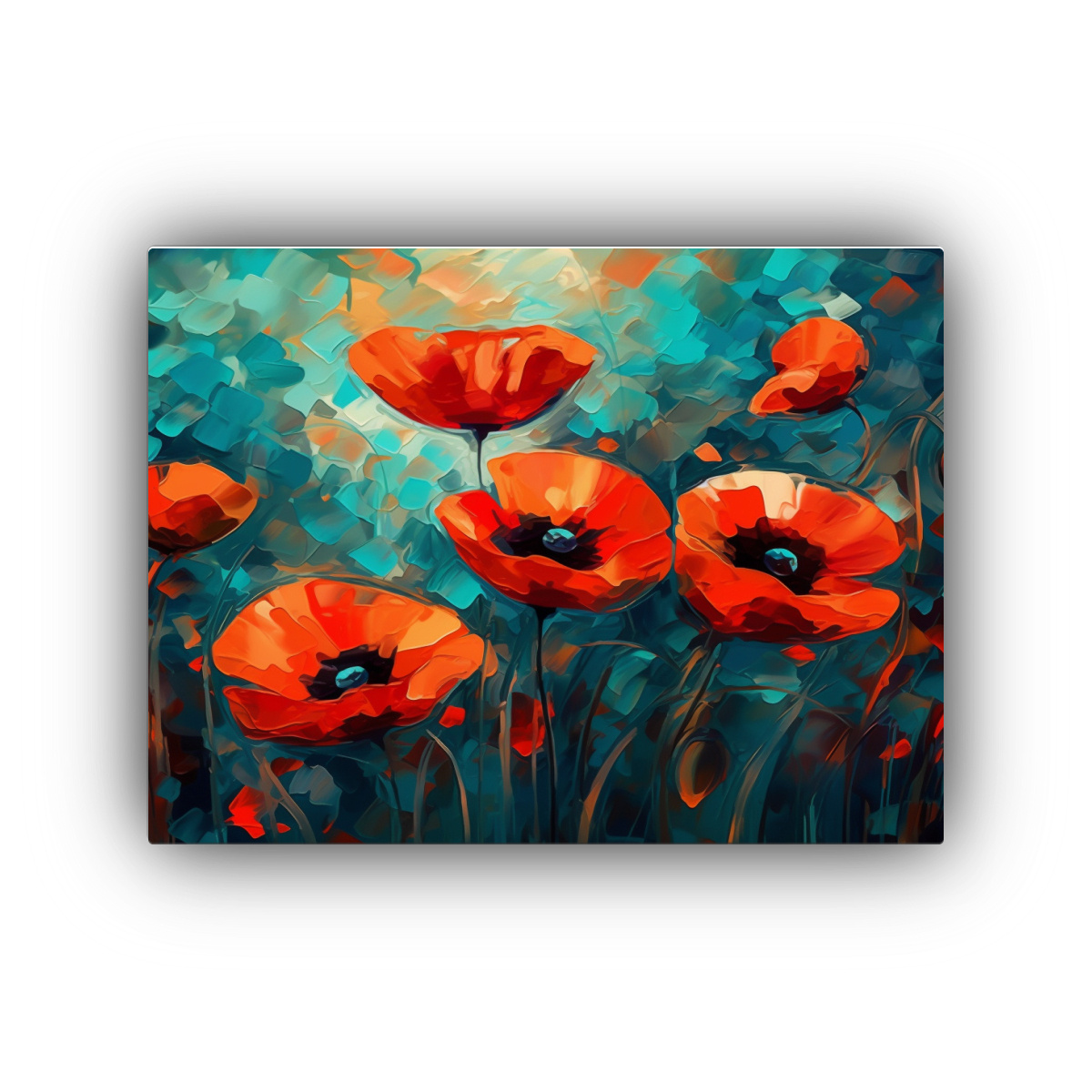 pintura-al-leo-de-amapolas-rojas-estilo-intenso