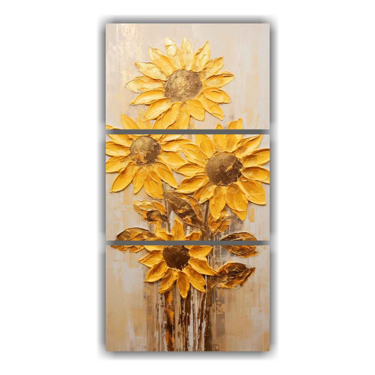 pintura-al-leo-de-girasoles-dorados-en-lienzo-estilo-decorativo