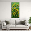 pintura-al-leo-de-girasoles-verdes-en-lienzo-estilo-tres-artes-movimiento-1