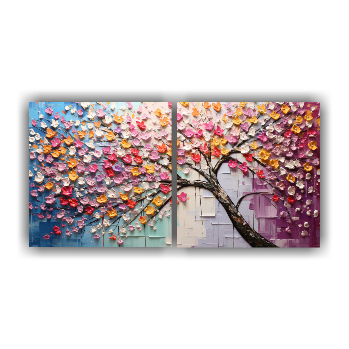 pintura-arco-ris-de-flores-de-cerezo-en-lienzo-para-decoraci-n-del-hogar