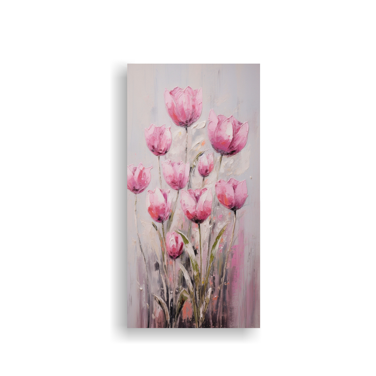 pintura-arte-vanguardia-fantas-a-tulipanes-rosas-en-lienzo-al-estilo-decorativo