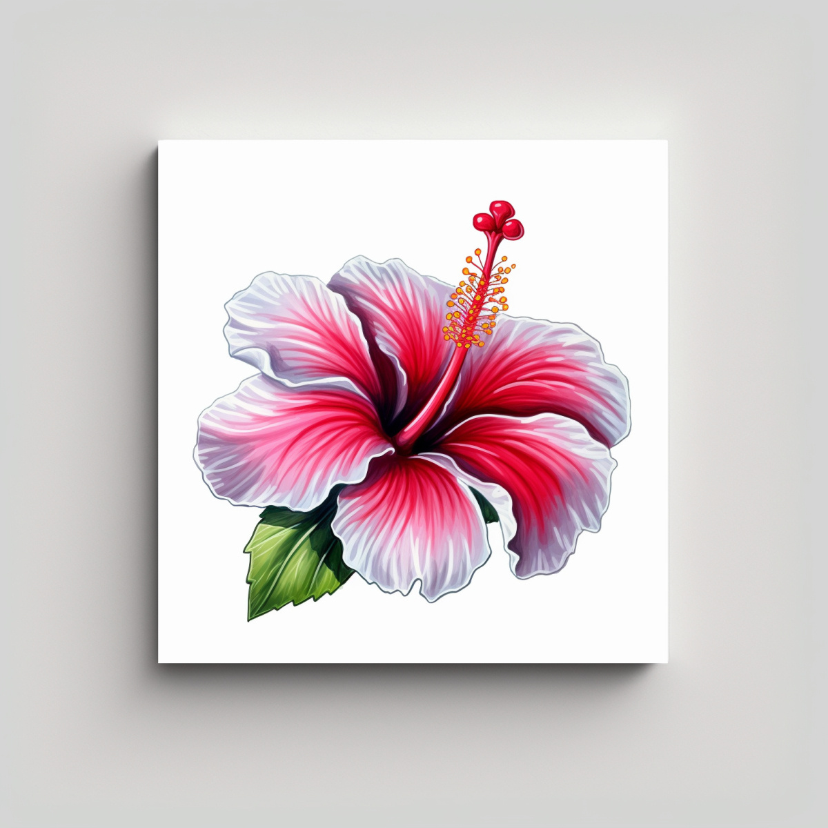 pintura-caricatura-de-flores-hibiscus-lienzo-estilo-realista-alegria-inspiracion