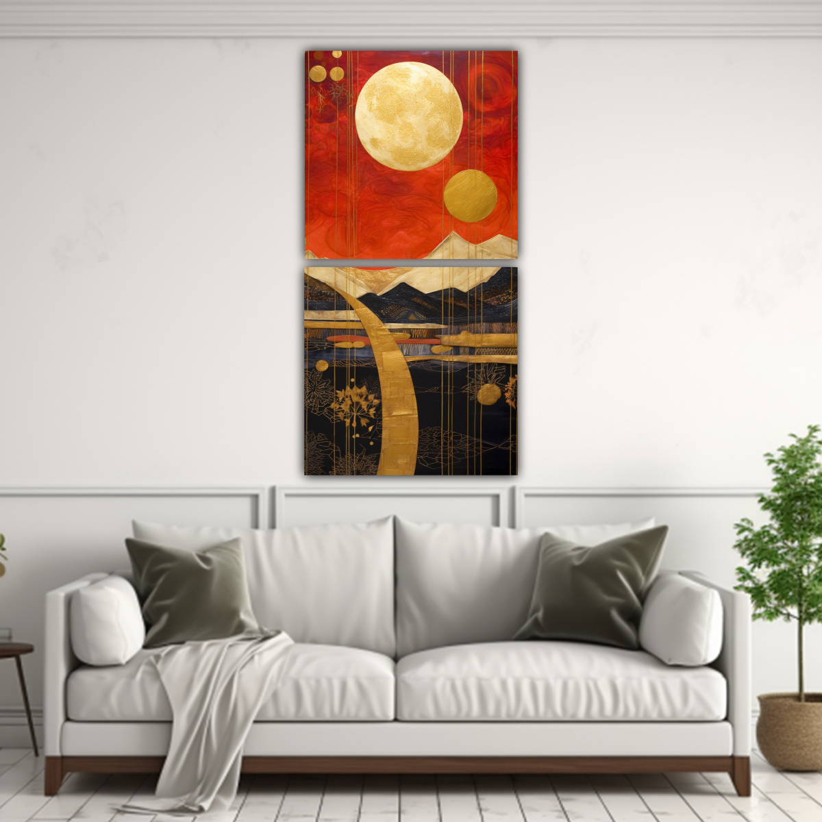 pintura-con-luna-cerca-de-las-monta-as-en-bastidor-decorativo-1